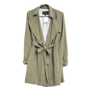Beautiful Banana Republic Green trench coat